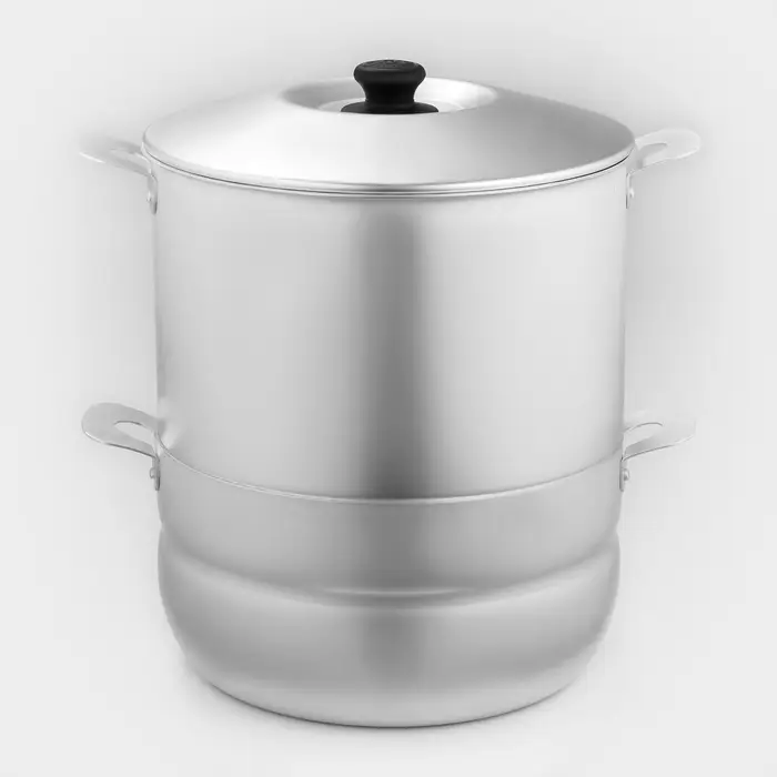 Манты-казан, 6 л, с 4 сетками, с крышкой, штампованный алюминий
