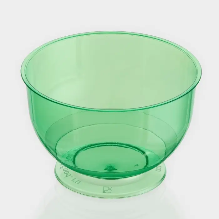 Креманка пластиковая одноразовая для фуршета «Кристалл», 200 мл, зелёная Креманка пластиковая одноразовая для фуршета «Кристалл», 200 мл, зелёная