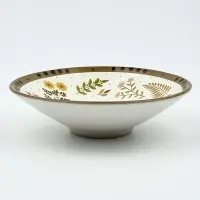 Тарелка керамическая глубокая &laquo;Флора&raquo;, 20&times;5.5 см, Dolce Ceramo