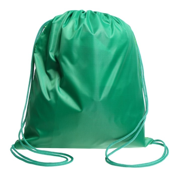 Мешок для обуви с карманом 420 х 340 мм, Calligrata МСО-7С, (мягкий полиэстер, плотность 210D),  Мешок для обуви с карманом 420 х 340 мм, Calligrata МСО-7С, (мягкий полиэстер, плотность 210D), "Ежик с Авокадо зеленое"