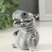 Сувенир "Бегемот сидит" 7 см Сувенир "Бегемот сидит" 7 см