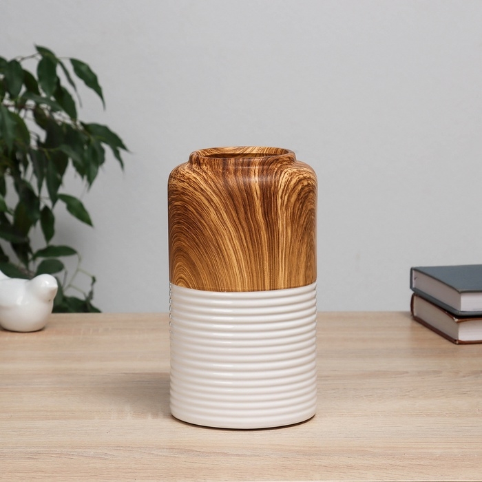 Ваза керамика настольная Ваза керамика настольная "Теа" 11х11х20 см