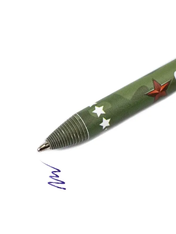 Ручка-эко, шариковая, синяя паста, 1.0 мм «Сила и отвага» Ручка-эко, шариковая, синяя паста, 1.0 мм «Сила и отвага»