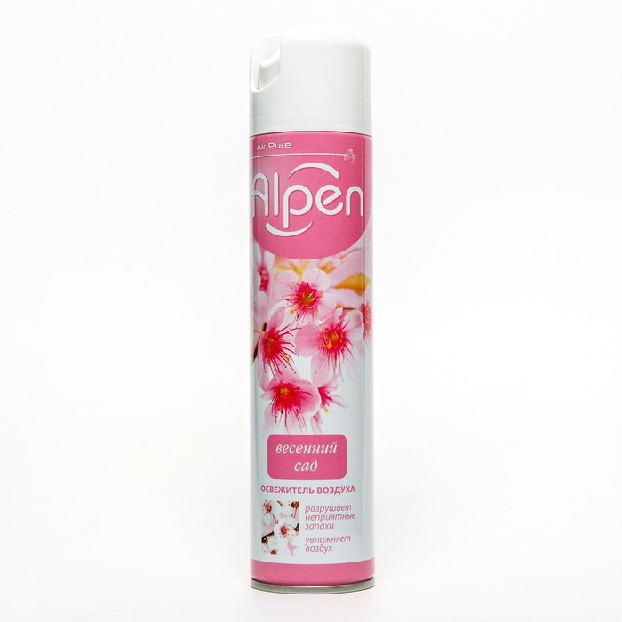 Освежитель воздуха Alpen, Весенний сад, 300 мл Освежитель воздуха Alpen, Весенний сад, 300 мл