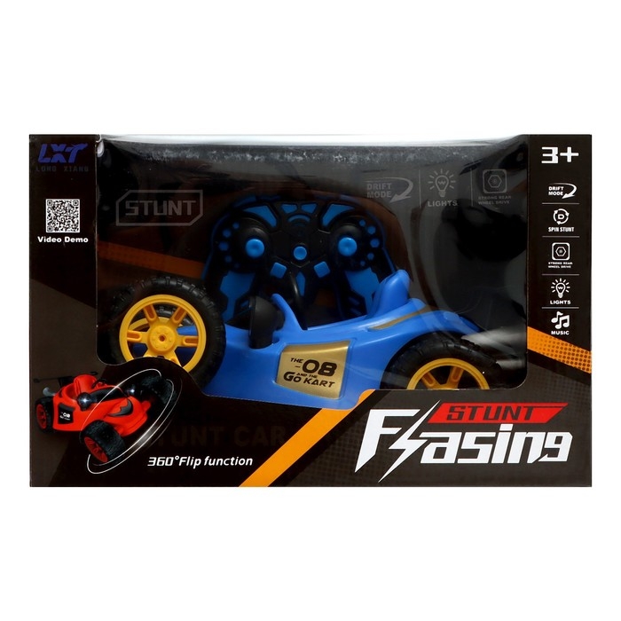 Машина радиоуправляемая «Перевёртыш», с аккумулятором, цвет МИКС Машина радиоуправляемая «Перевёртыш», с аккумулятором, цвет МИКС