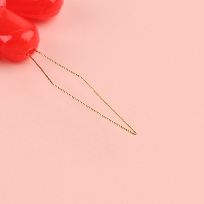 Нитевдеватели «Цветок», 4,5 × 2 × 0,4 см, 10 шт, цвет разноцветный Нитевдеватели «Цветок», 4,5 × 2 × 0,4 см, 10 шт, цвет разноцветный