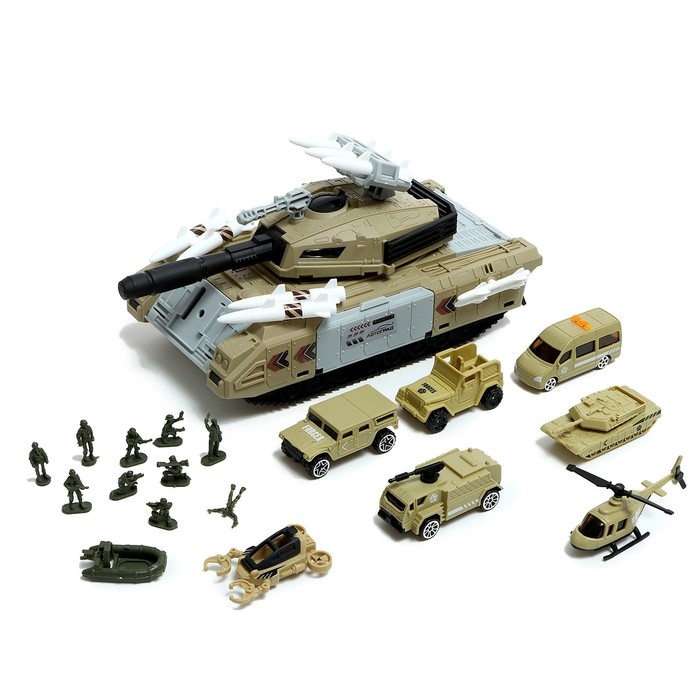 Парковка «Военная база» с машинками Парковка «Военная база» с машинками