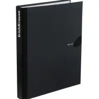 Папка на 4 кольцах А4, ErichKrause Work inside, 35 мм, 1750 мкм, черная