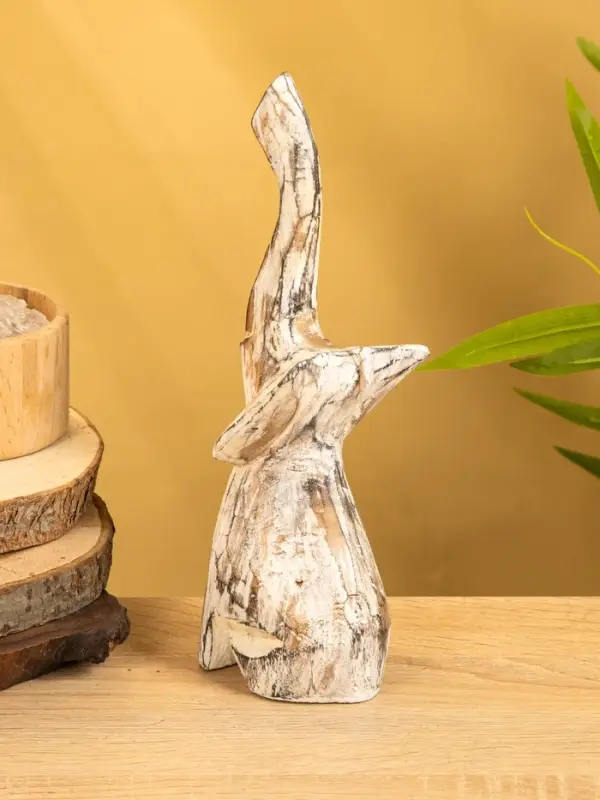 Набор сувенирный «Слоны», h=26 см, h=22 см, дерево