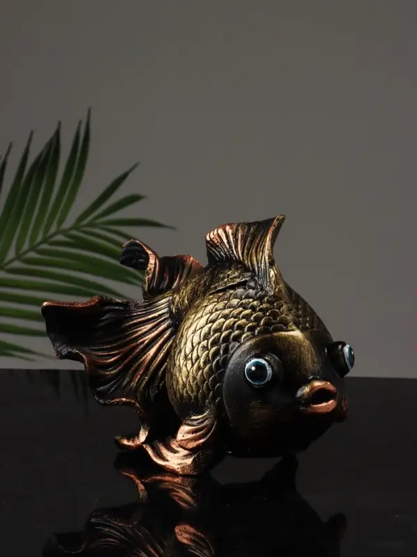 Копилка для денег &laquo;Золотая рыбка&raquo;, гипс, 13&times;25 см
