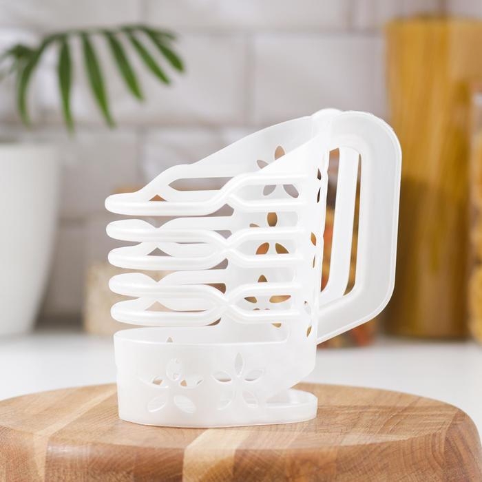 Держатель для молока, 1 л, белый мрамор Держатель для молока, 1 л, белый мрамор