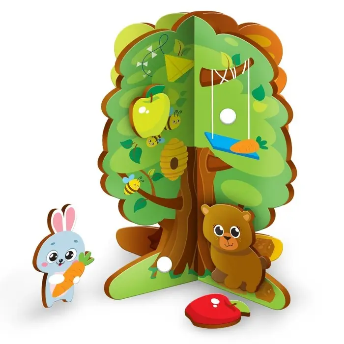 Головоломка Лесная мастерская &laquo;Липучки. Времена года&raquo;