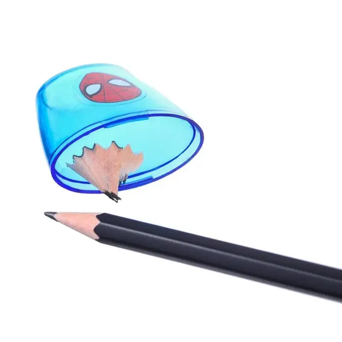 Точилка пластиковая, синяя, «Человек-паук» Точилка пластиковая, синяя, «Человек-паук»