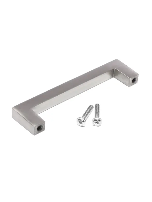 Ручка-скоба CAPPIO SQUARE RSC007, алюминий, м/о 96 мм, цвет серебро