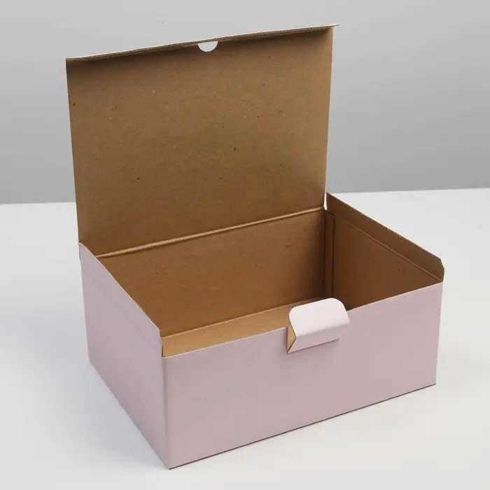 Коробка подарочная складная, упаковка, &laquo;Розовая&raquo;, 26 х 19 х 10 см