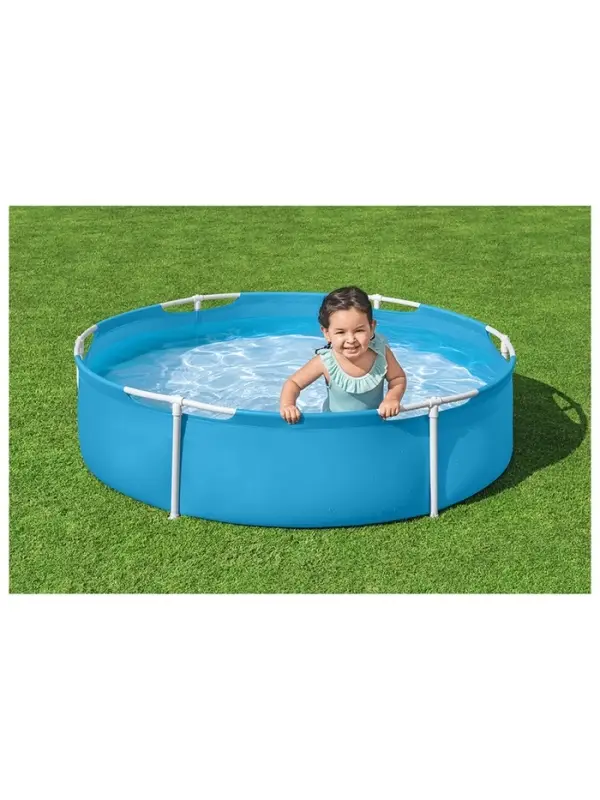 Бассейн каркасный Frame Pool, 152&times;38 см, от 2 лет, круглый, 56283 Bestway