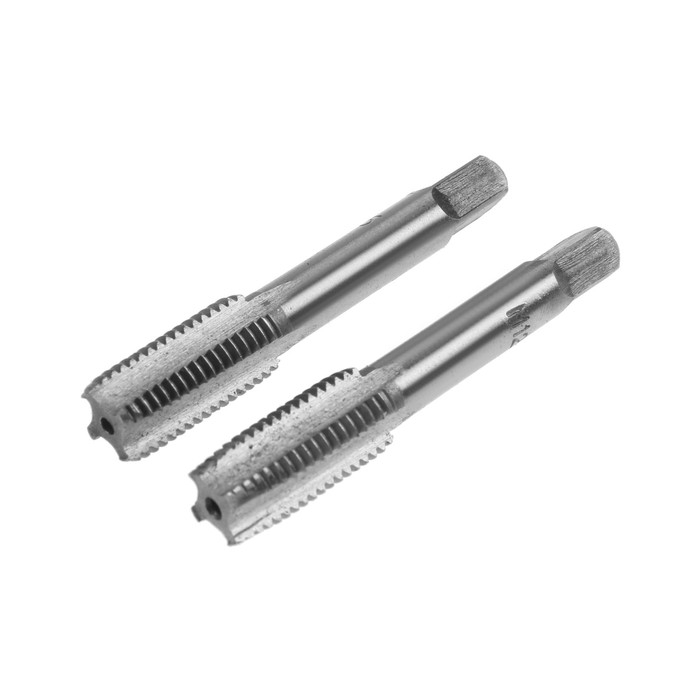 Метчики метрические ручные ТУНДРА, М12 х 1.5 мм, комплект из 2 шт. Метчики метрические ручные ТУНДРА, М12 х 1.5 мм, комплект из 2 шт.