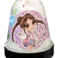 Слайм "Милана Хаметова белый капсула", 130 г. Slime SLM313