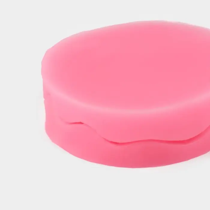 Молд кондитерский &laquo;Лист герани&raquo;, силикон, 2 предмета, 7.5&times;7 см, МИКС