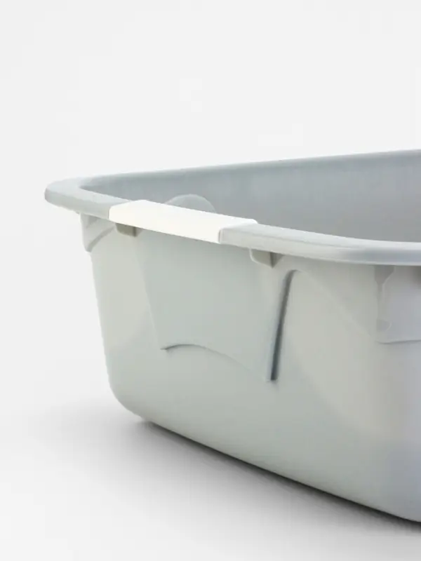 Туалет с сеткой, 44&times;33&times;11.5 см, серый, белый