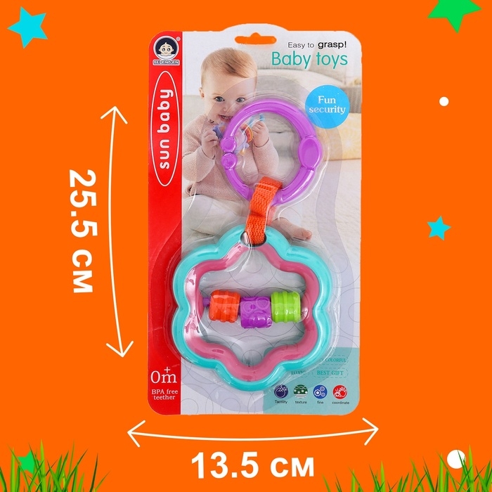 Развивающая подвеска «Цветочек» Развивающая подвеска «Цветочек»