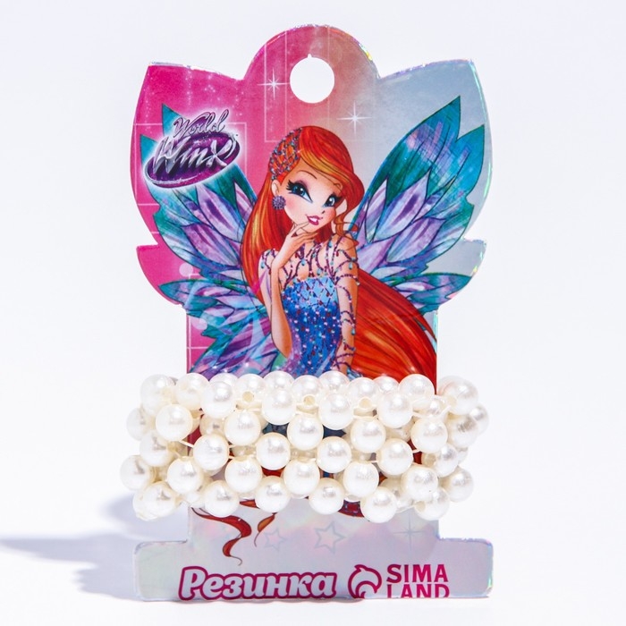 Резинка для волос жемчужна Резинка для волос жемчужна"Фея Блум", WINX