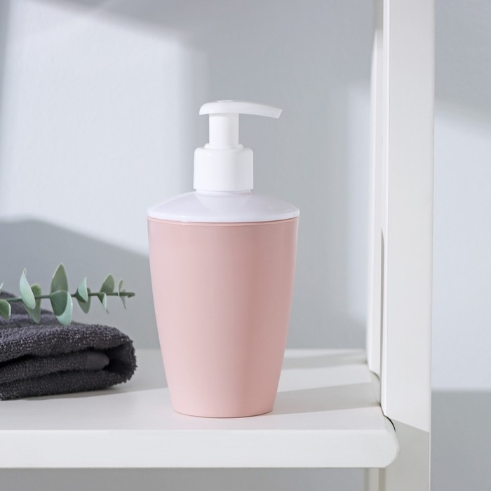 Дозатор для жидкого мыла «Стиль», 400 мл, цвет МИКС Дозатор для жидкого мыла «Стиль», 400 мл, цвет МИКС