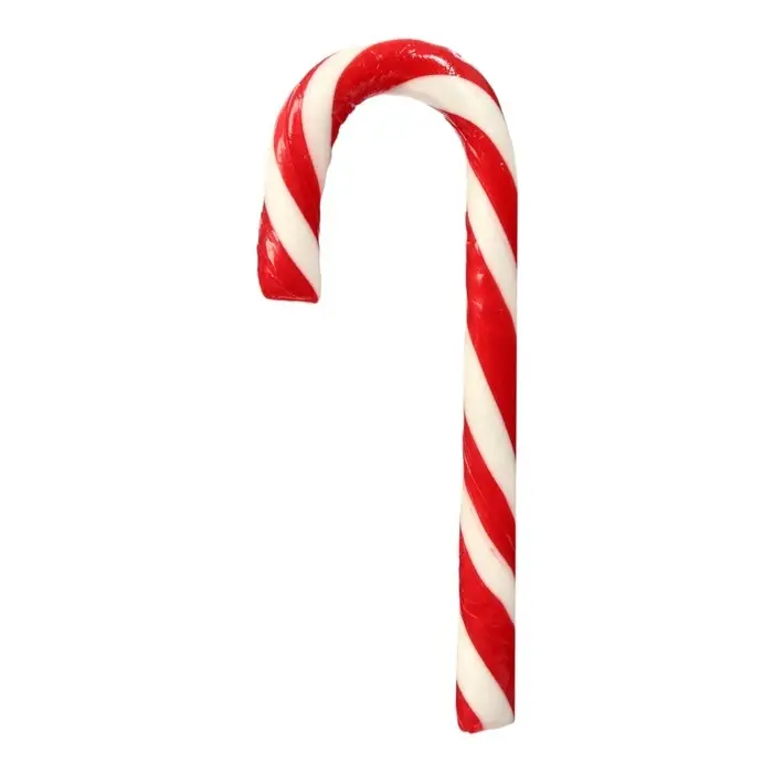 Карамель леденцовая новогодняя Карамель леденцовая новогодняя "Трость" со вкусом клубники, 15 г