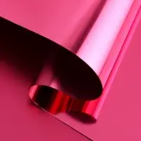 Пленка для цветов и букетов &laquo;Глянец&raquo;, рубиновый, 58 см &times; 5 м