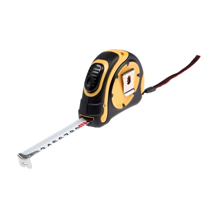 Рулетка ТУНДРА, двухкомпонентный корпус, автостоп, 7.5 м х 25 мм Рулетка ТУНДРА, двухкомпонентный корпус, автостоп, 7.5 м х 25 мм