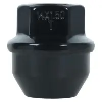 Гайка колесная M14x1,5x31, конус, ключ 21, открытая, черный электрофорез для а/м Ford