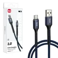 Кабель BX-6 USB на Type-C 1m 2A ISA синий