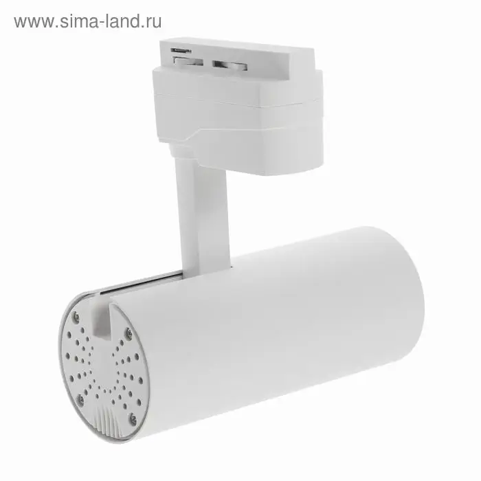Трековый светильник TSL-100, 24 deg, 20 Вт, 1600 Лм, 4000 K, белый, свечение нейтральное белое