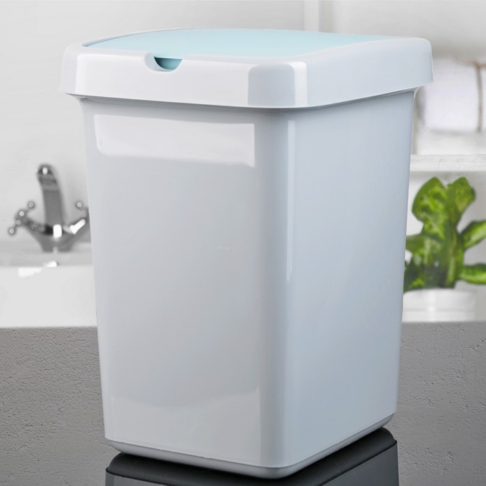 Контейнер для мусора Svip «Квадра», 25 л, цвет МИКС Контейнер для мусора Svip «Квадра», 25 л, цвет МИКС