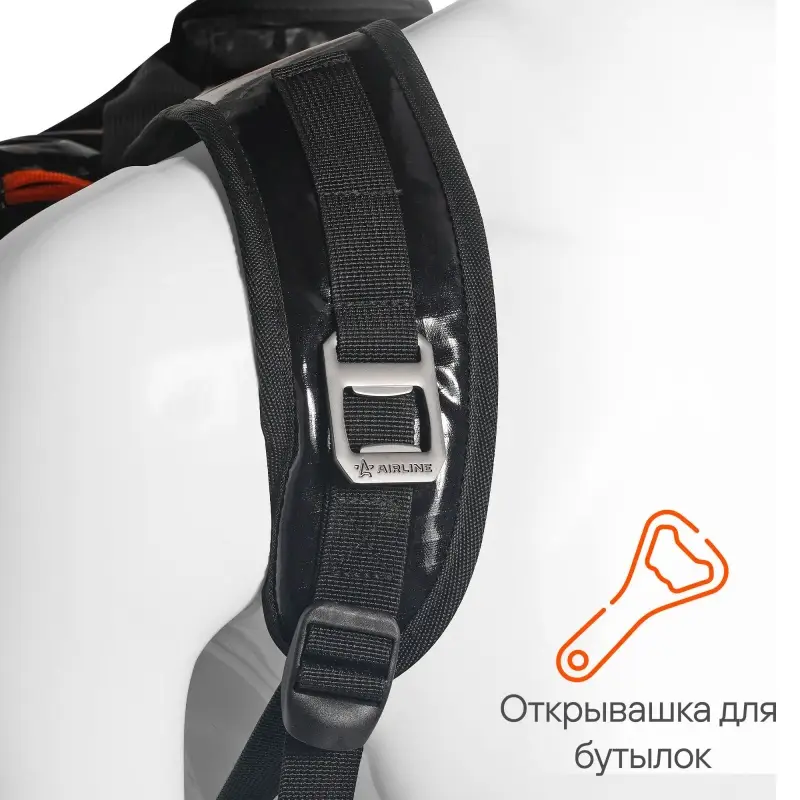 Сумка-холодильник (термосумка) рюкзак 19 л, ламиниров.покрытие, водонепр., черн.
