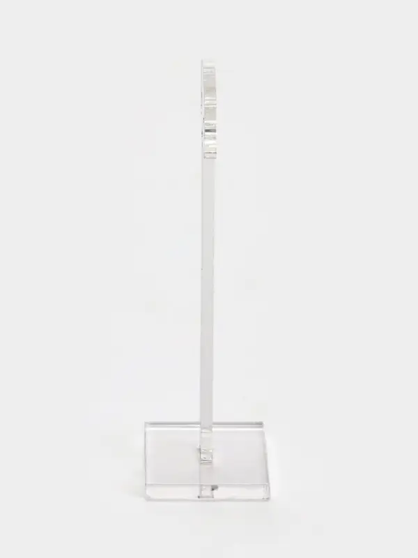 Подставка под серьги на 2 пары, 5×3×10 см, оргстекло 2 мм Подставка под серьги на 2 пары, 5×3×10 см, оргстекло 2 мм