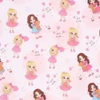 Бумага упаковочная &laquo;Принцесса&raquo;, глянец, 60&times;90 см