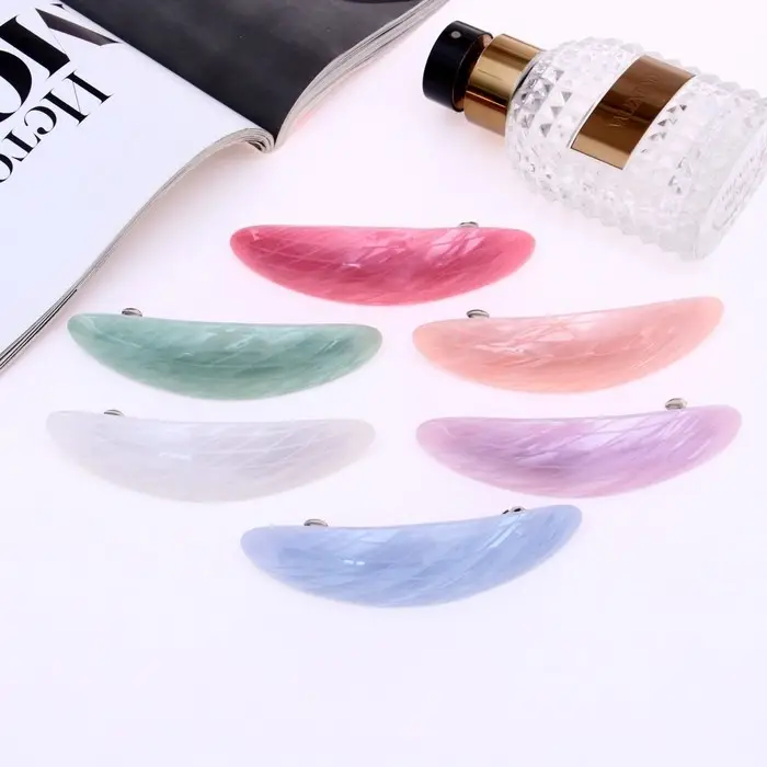 Заколка-автомат для волос "Сеточка" 9 см, микс