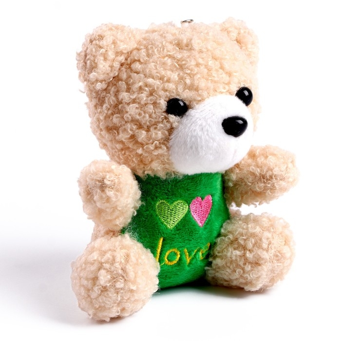 Мягкая игрушка-брелок «Мишка» цвета МИКС Мягкая игрушка-брелок «Мишка» цвета МИКС