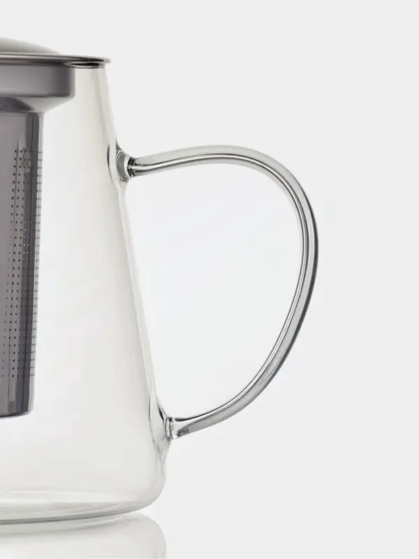 Чайник заварочный &laquo;Эгла&raquo;, 450 мл, 12.5&times;10&times;11.5 см, с металлическим ситом и крышкой