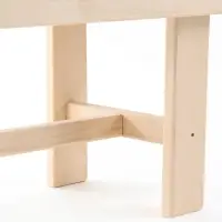 Лавка деревянная для дачи и бани, 120&times;40&times;41 см, из наличника