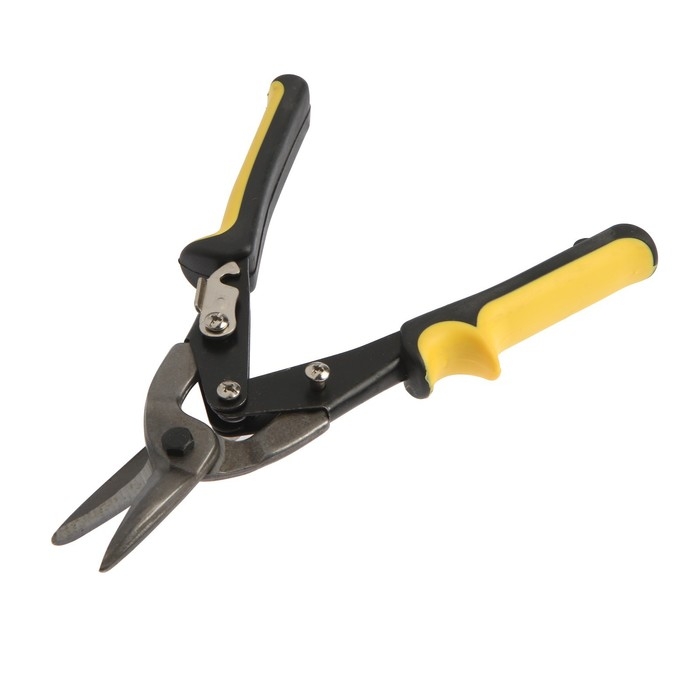 Ножницы по металлу ТУНДРА, 2К рукоятки, прямой рез, 250 мм Ножницы по металлу ТУНДРА, 2К рукоятки, прямой рез, 250 мм