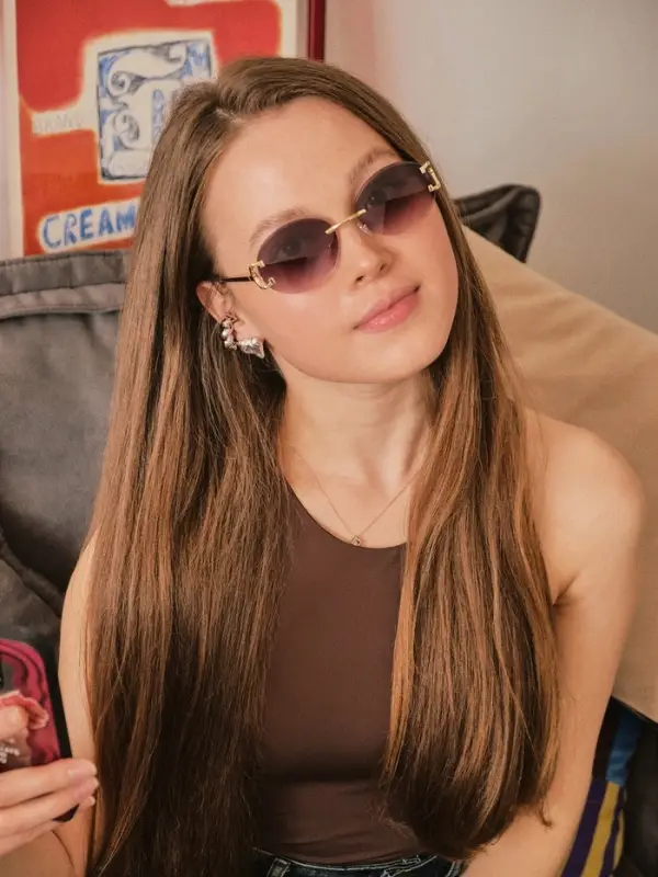 Очки солнцезащитные &laquo;OneSun. Овал&raquo;, uv 400, футляр, салфетка