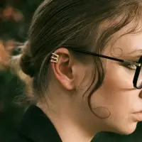 Серьги каффы &laquo;Классика&raquo;, набор 3 шт. цвет золото
