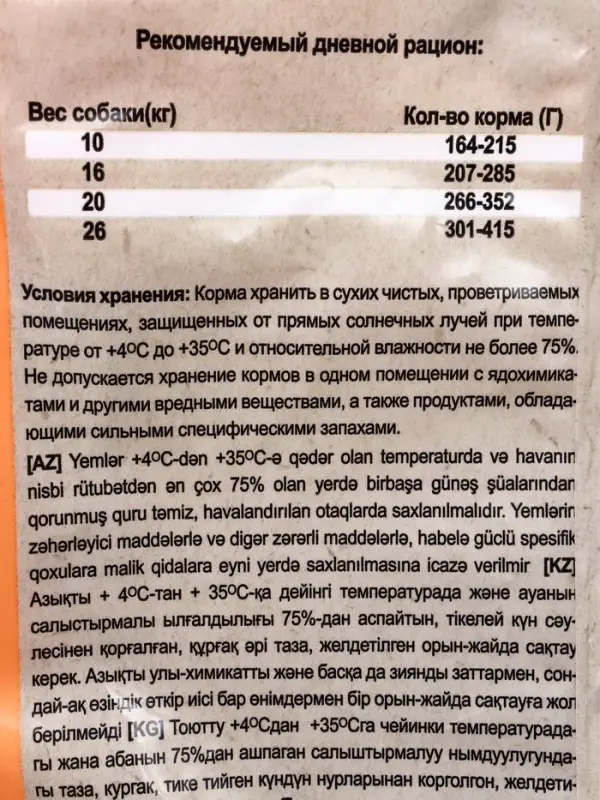 Сухой корм Chammy для собак мелких пород, мясное ассорти, 10 кг