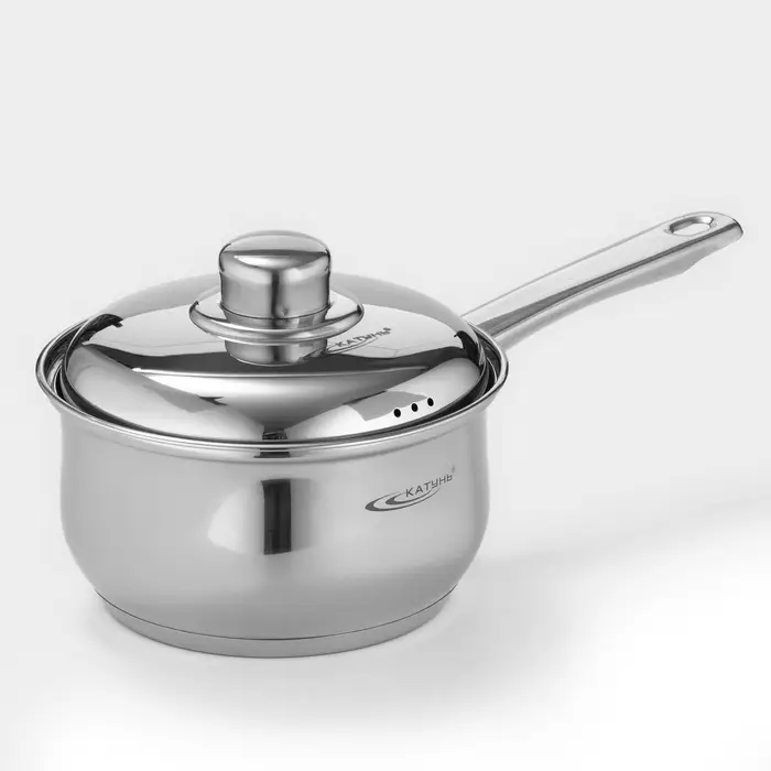 Ковш Катунь &laquo;Гретта&raquo;, 1.8 л, d=16 см, капсульное дно, индукция, нержавеющая сталь