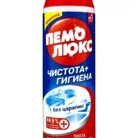 Чистящее средство ПЕМОЛЮКС порошок пэт Чистота + Гигиена 480г Чистящее средство ПЕМОЛЮКС порошок пэт Чистота + Гигиена 480г