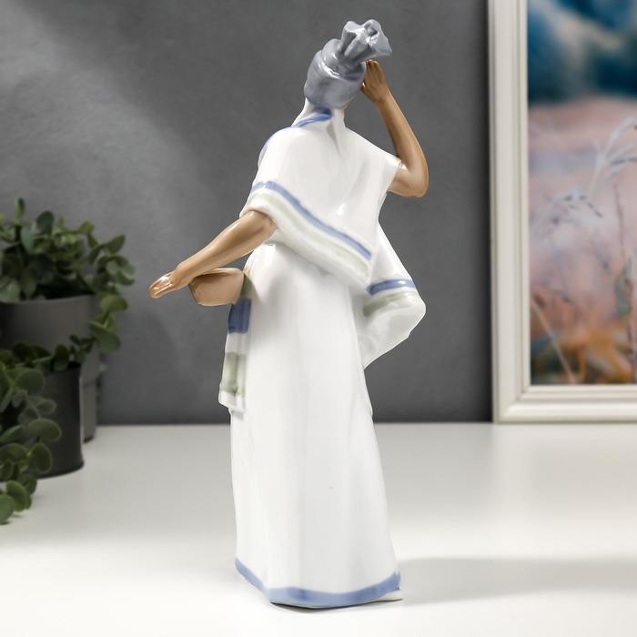 Сувенир керамика  Сувенир керамика "Африканка в национальной одежде" цветной 28х10х14 см