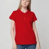 Рубашка поло женская Virma lady, красная, размер L