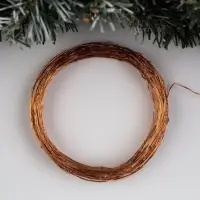 Гирлянда &laquo;Нить&raquo; 20 м, роса, IP20, медная нить, 200 LED, свечение мульти, 12 В